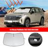 For Nissan Pathfinder -2025 ABS Front Windshield Sun Shade UV Sheild Cover