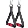 1 Pair of Anti-slip Fitness Resistance Bands Handles Strong Nylon Webbing Grip Puller Handle   Gym