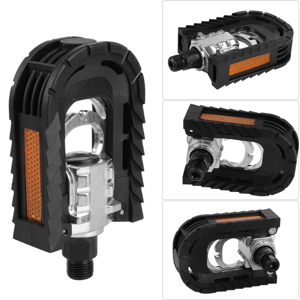 1 Pair Aluminum Alloy Folding Bike Bicycle Pedals Outdoor Cycling Accessory