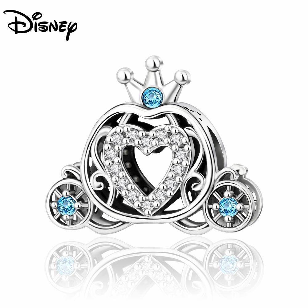 Disney 925 Silver Red Spider Ratatouille Charms Bead Earrings Bracelet Fit Original Bracelets DIY Birthday Jewelry Gift