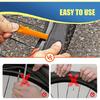 Craedli Car Plastic Pry Bar Tire Changing Tool, 10.55 Inch Wheel Crowbar Repair Tool for Efficient Tires Removal, Portable Tire Lever Bar for