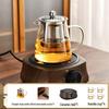 Electric Ceramic Glass Teapot Stove - Compact Heating Tea Set