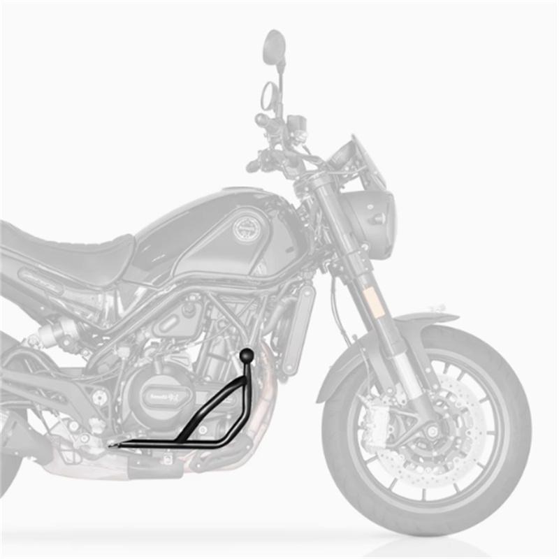 For Benelli Leoncino 500 modified bumper high carbon steel bumper retro competitive anti fall bar body protection frame