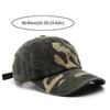 Camouflage Dad Hat Washed Cotton Sun Hat Vintage UV Protection Hat  For Men Women