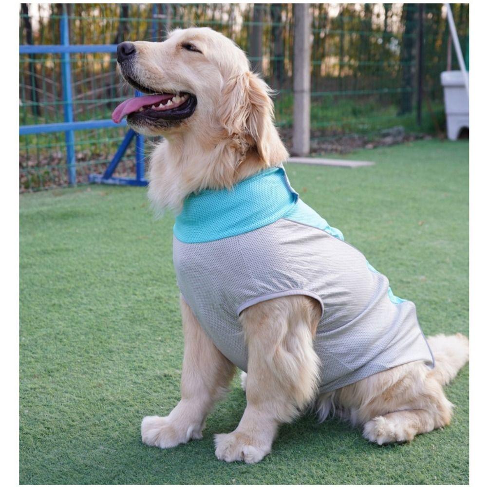 Adjustable Dog Cooling Vest Lightweight Puppy Clothes High Quality Pet Cooler Suit  Summer