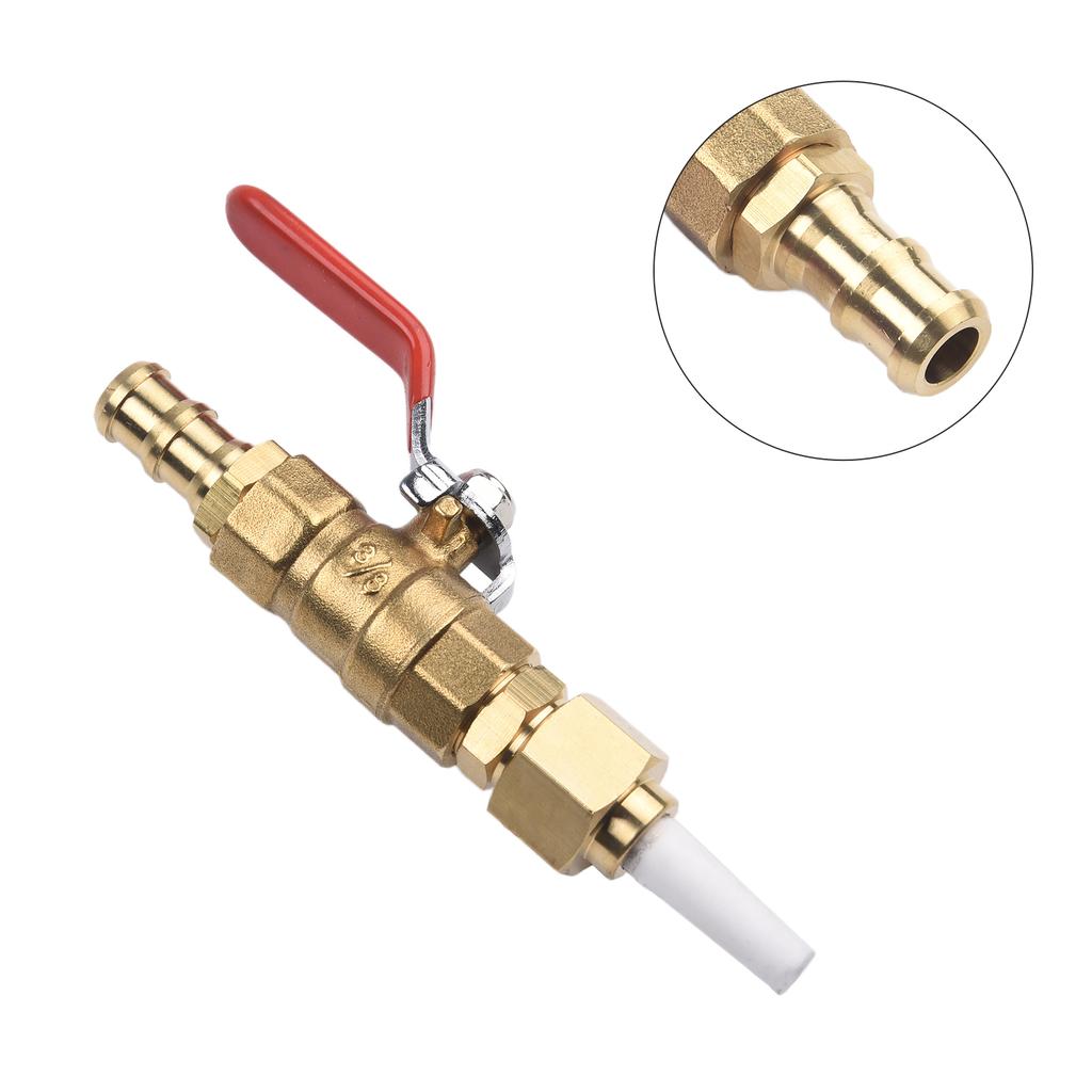 Valve Type Sandblaster Tool Featuring Brass Ball Valve and Connector Replacement for Efficient Rust and Paint Removal