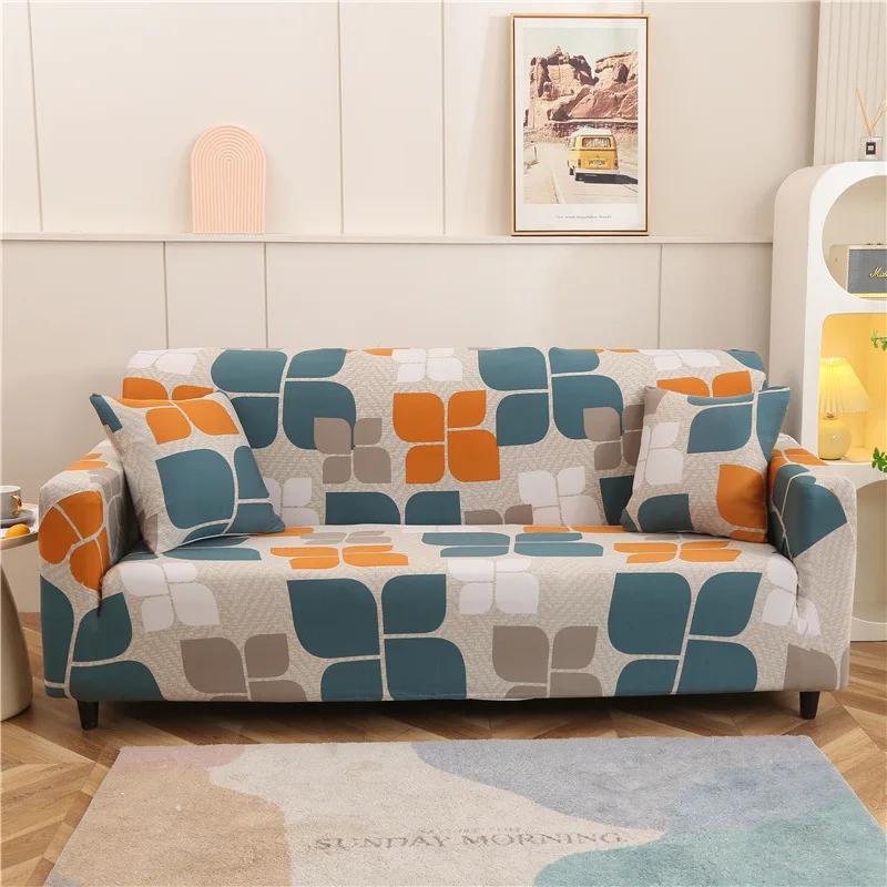 New Stretch Sofa Cover All-Inclusive Universal Cover Living Room Combination Sofa Towel Lazy Sofa Cover