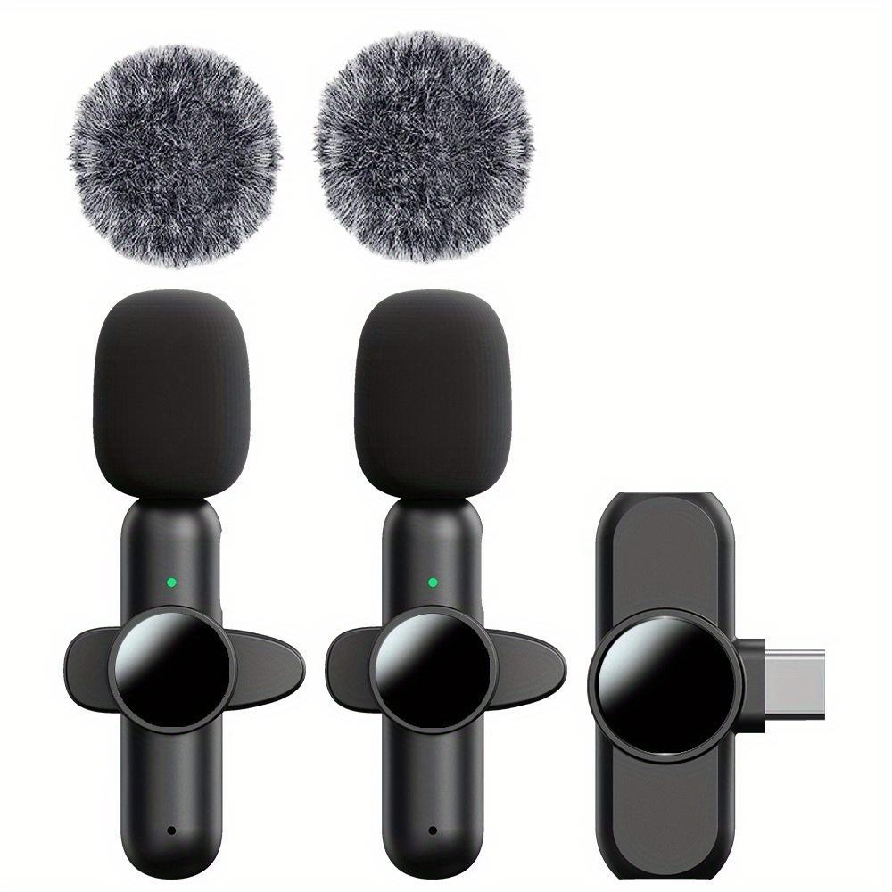 

Мини-петличный микрофон K3, профессиональный портативный мини-нагрудный микрофон с шумоподавлением, беспроводной беспроводной микрофон K3 For Type C