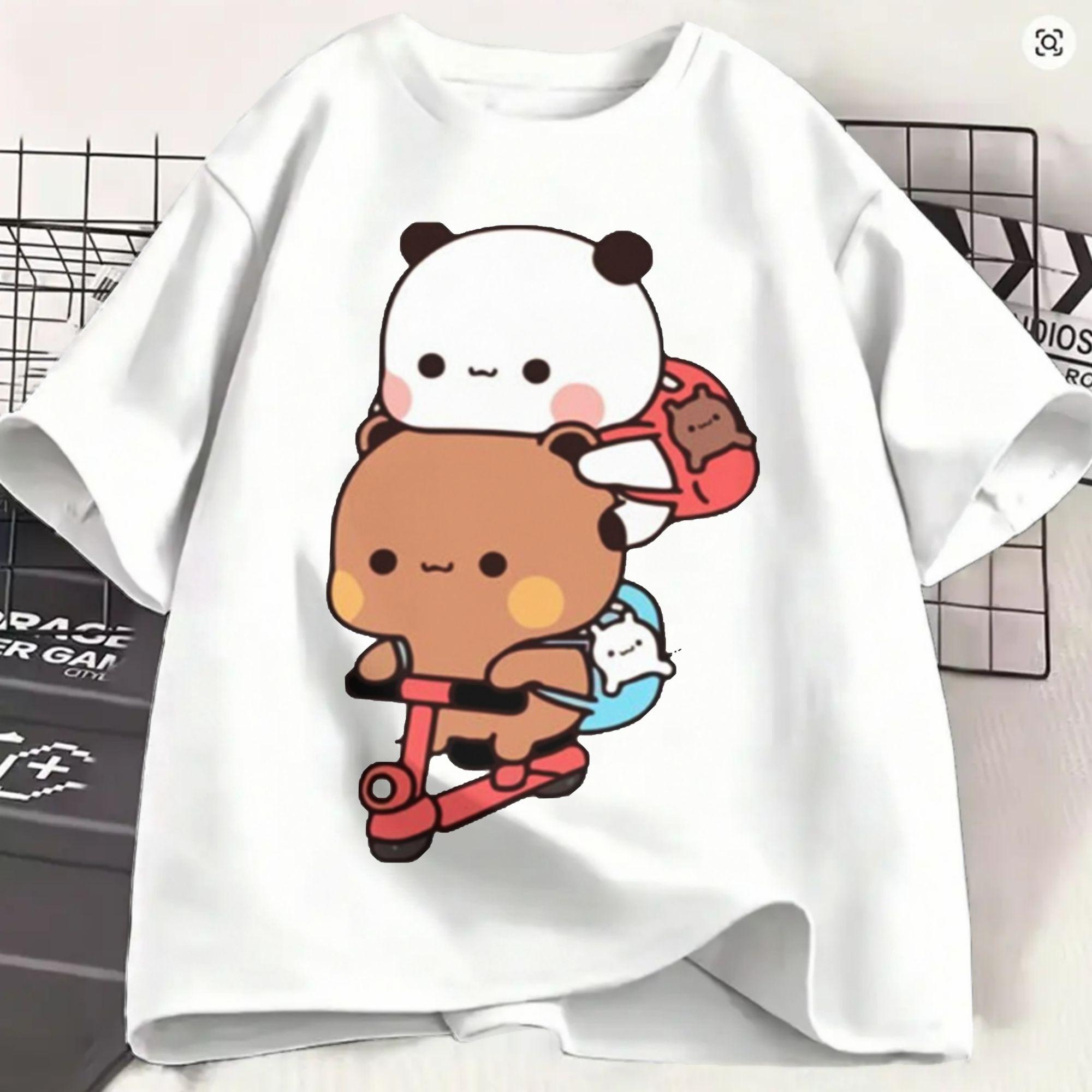Bubu Dudu T Shirt Summer Cotton T Shirts For Unisex Harajuku Casual Tee Shirt Shortsleeved Street Style Clothes S