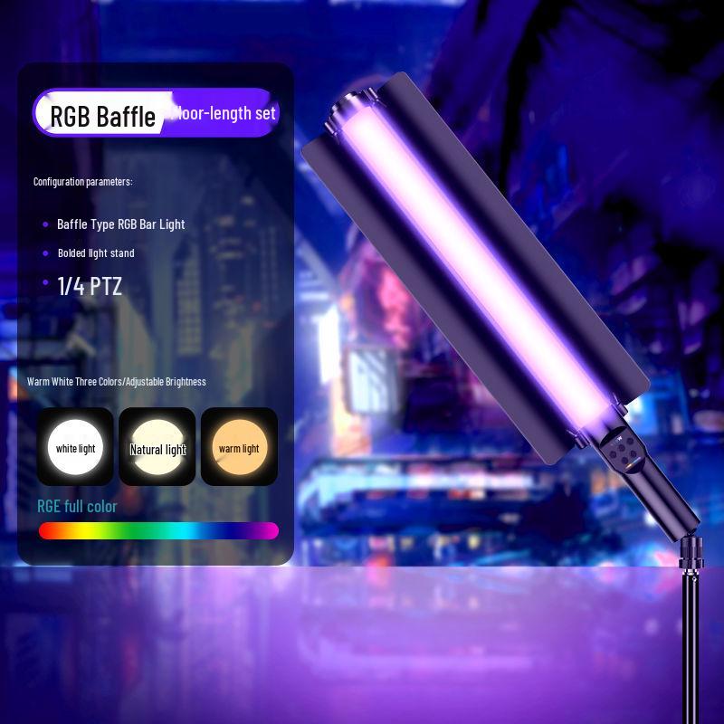 Handheld LED Photography Fill Light Stick - Portable Lighting Equipment for Photo and Live Rooms