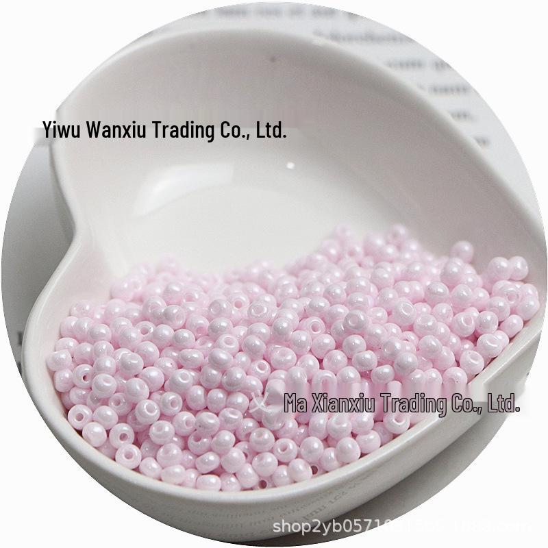 3mm Solid Color Glass Seed Beads for Handmade Jewelry & DIY Crafts