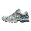 SAUCONY ProGrid Triumph 4 רב-תכליתי נוח השראה אור כוכבים נעלי קז'ואל לייף סטייל גזרה נמוכה סניקרס יוניסקס כסף חום ירוק S79083-1