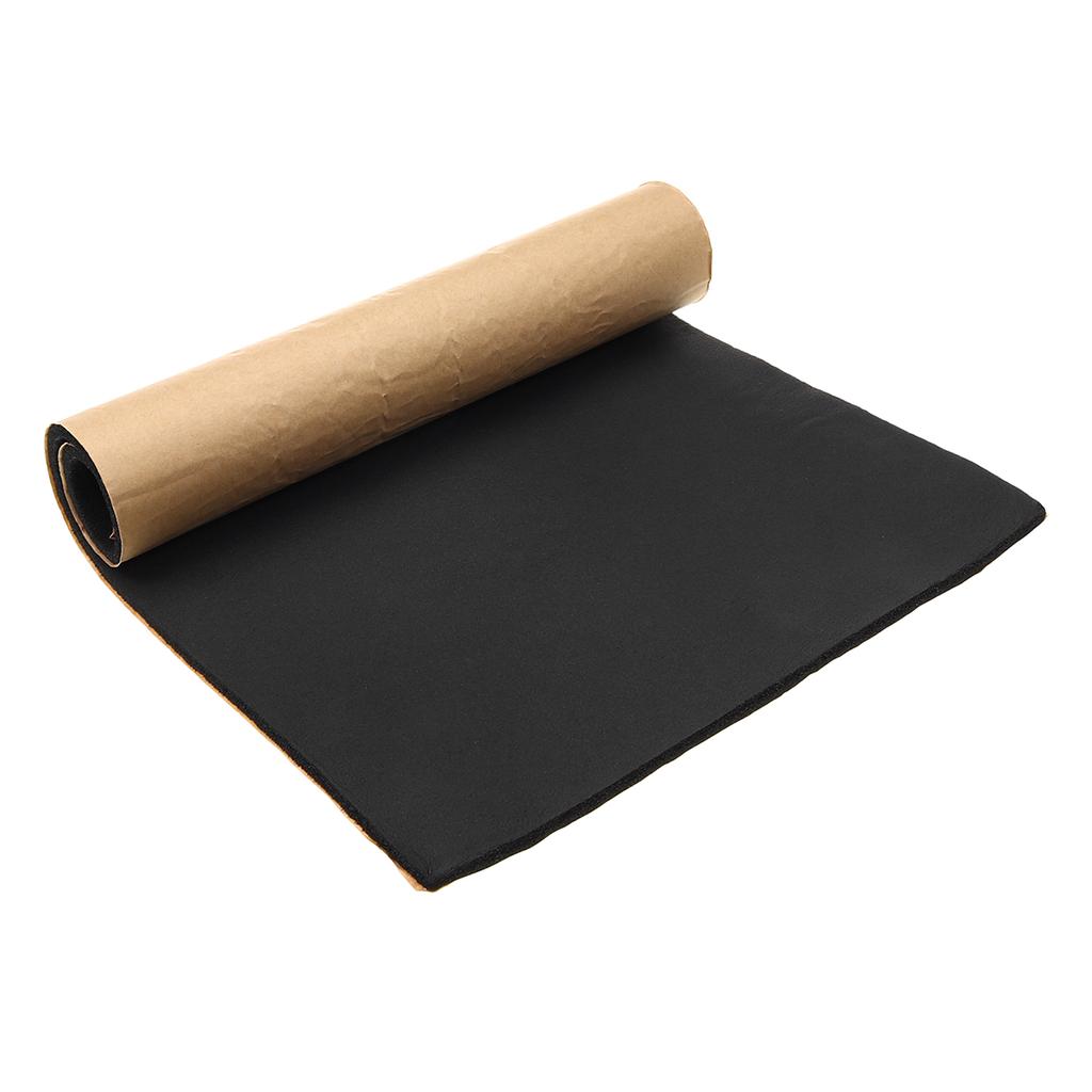 Buy 9/18Pcs 30CMX50CMX6MM Self Adhesive Car Sound Proofing Foam Pad