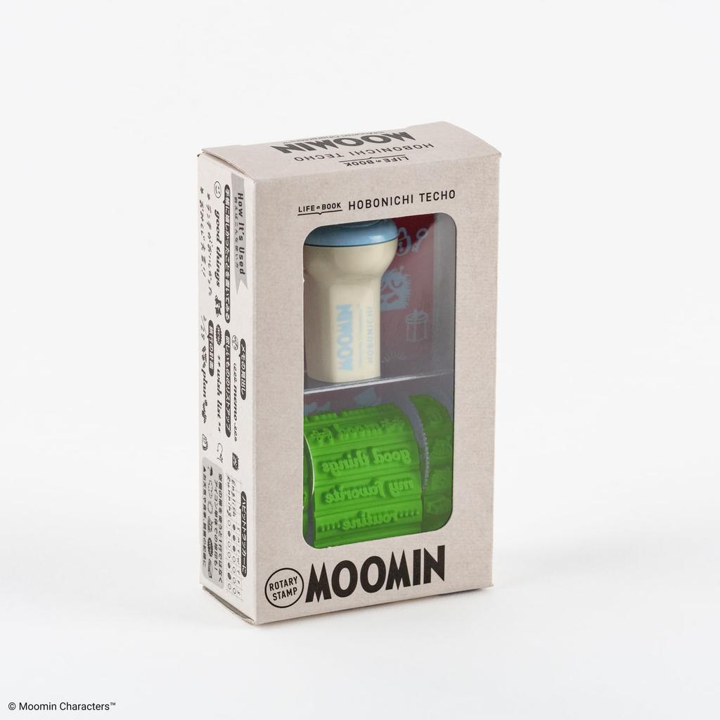 Sanbi x Hobonichi Techo Moomin Rotating Stamp for Use with Planner Accessories / Planners,