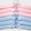 Satin Padded Clothes Hanger Silk Wrapped Coat Jacket Rack Shop Display Hanger