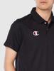 Champion Polo Shirt Size M Men's C3-PS391, Black, (Japan Size)