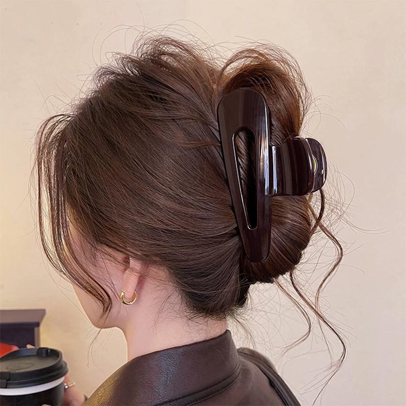 Hollow Hair Claws Girl Ponytail Holder Hairpins Hair Clip Shark Clip Elegant Casual Hair Accessories Headwear