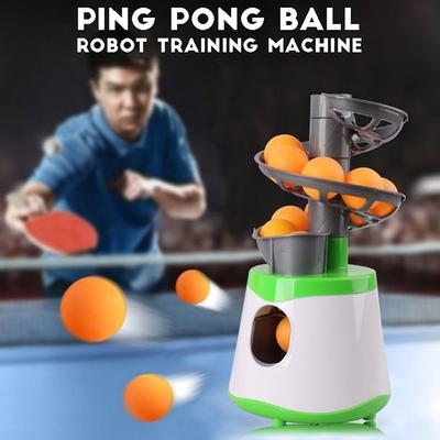 Table Tennis Launcher Ping Pong Ball Robot Training Machine for Ping Pong Beginner Lover