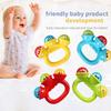 14PCS Newborn Hand Rattle Ball Baby Toys Grasping Hand Bell Sensory Toys Kids Safety Materials Toys for Baby Children