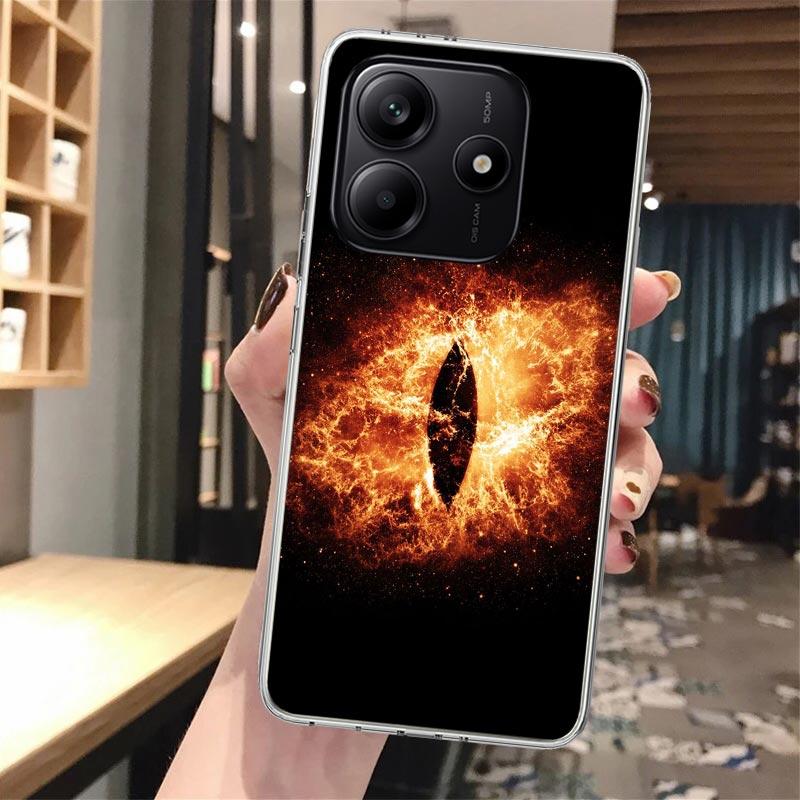 The L-Lord of The R-Rings Soft Phone Case For Xiaomi Redmi Note 14 14S 13 12S 12 11S 11 11E Pro Plus 11T 10S 10 9S 5G Pattern Co