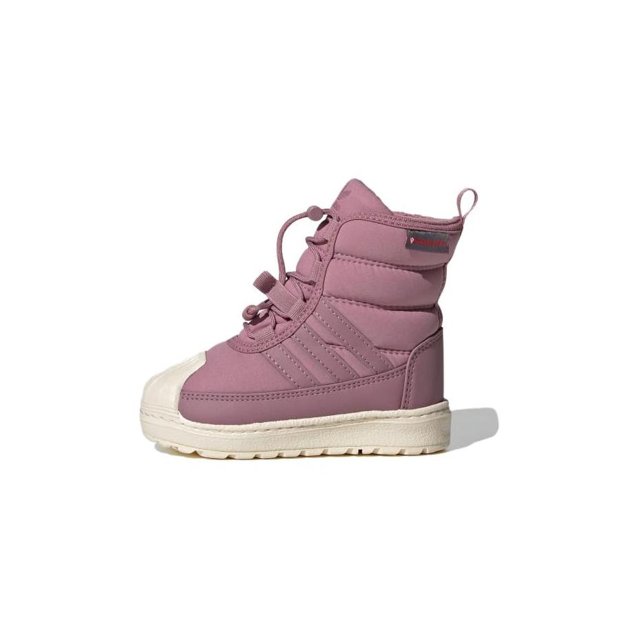 

Adidas Originals SUPERSTAR 360 Comfortable Cushioning, Wear Resistant Mid top Toddler Shoes Orchid Purple ID9725 23.5