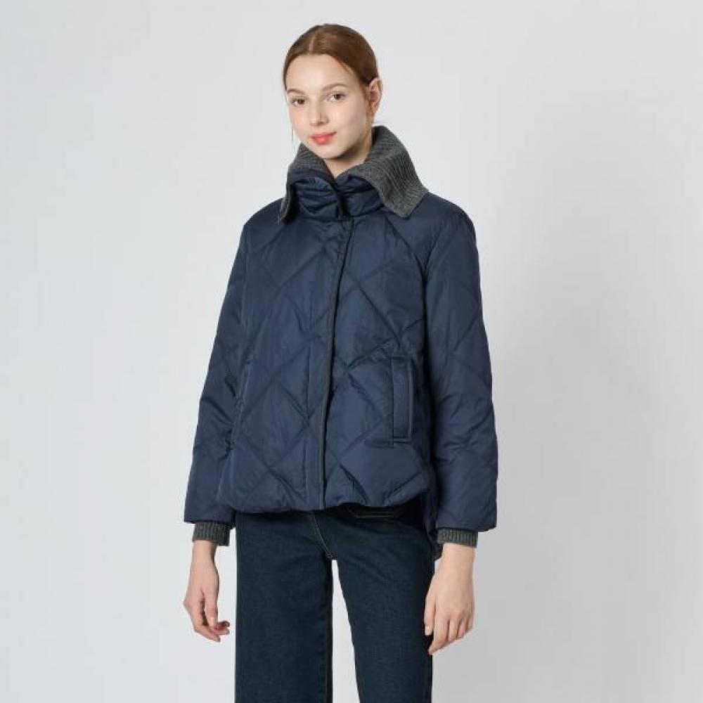 

Bcbg Knit Block Duck Down Jumper B4w9g885 dark khaki (83)/77