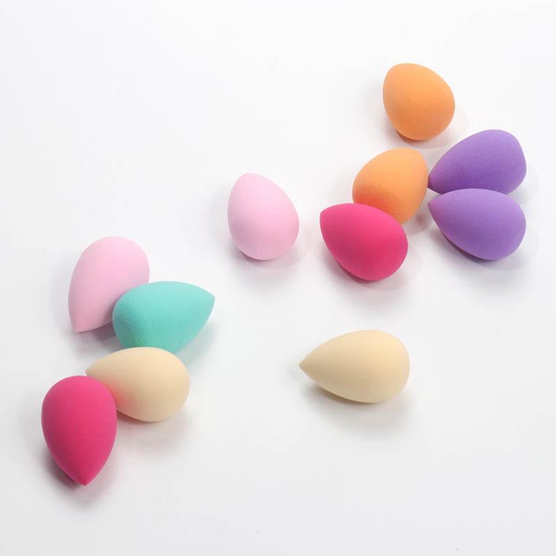 Dual-Use Mini Beauty Sponge: Water Drop Shape Makeup Tool for Wet & Dry Application