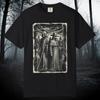 Gothic Shirt: Grim Reaper and Plague Doctor Graphic Tee | Goth Clothes Death Illustration