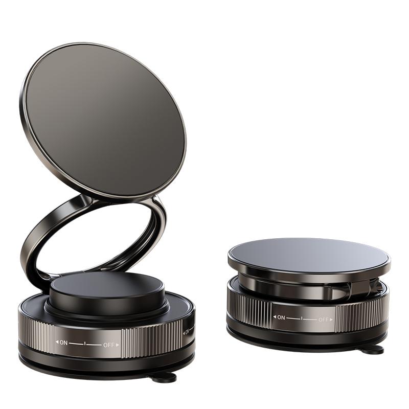 360 Degree Rotation Foldable Super Strong Magnetic Vacuum Suction Mobile Phone Holder cupule