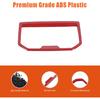 Car ABS Inner Rear Row Cup Holder Trim Panel Stickers,Compatible with Toyota Tacoma 2024 2025+,Rear Row Cup Holder Protective Panel Stickers
