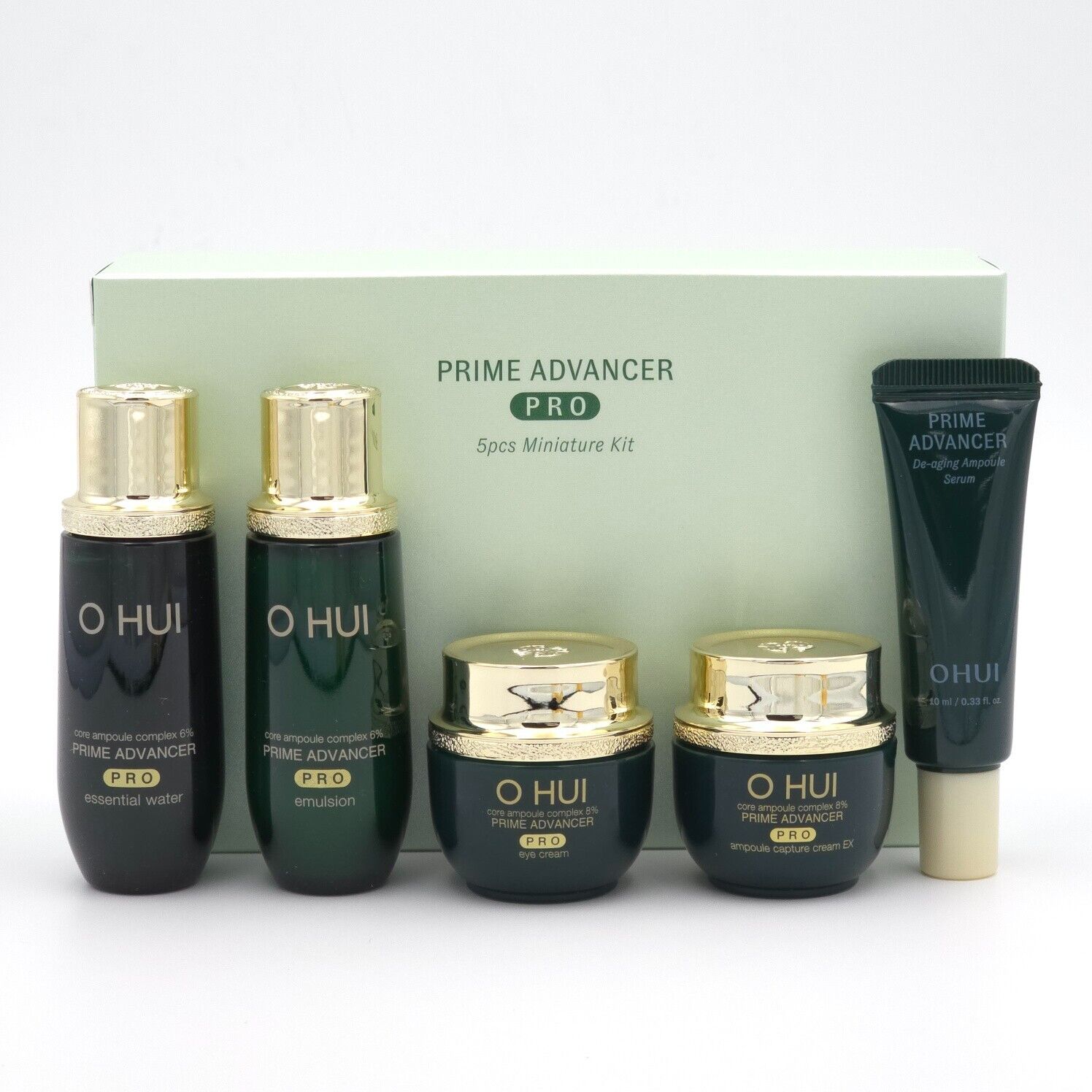 

O HUI Prime Advancer De-aging 5 pcs Miniature Kit 5 items + RANDOM GIFT