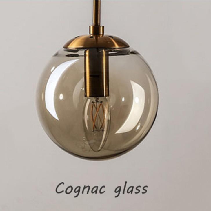 Moderne, leichte, luxuriöse Glaskugel-Wandleuchte E27/E26, verstellbar, für Schlafzimmer, Nachttisch, Arbeitszimmer, Hotelzimmer, Loft-Korridor