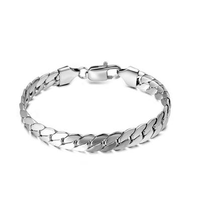 Fashion Bracelet Simple Bracelet Flat Side Chain Jewelry