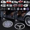 2 Stück Auto Tür Logo Projektoren LED Lampe Willkommensleuchten für Mercedes Benz X204 W168 W245 W215 W164 W209 R171 R172 W240 W210 W222