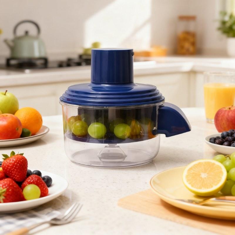 

Автоматическая электрическая машина для чистки винограда - Бесконтактное удаление кожицы для ягод и фруктов, Инструмент для подготовки фруктов, Легкая чистка