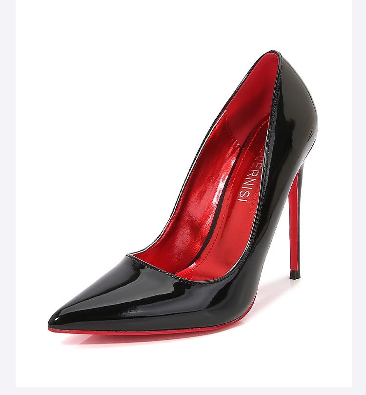 

Spring and autumn new pointed French small high heels white light mouth versatile super thin heel women s single shoes cm 46