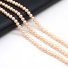 1String, Round Pearl 5-5.5mm, Fashion Women Natural Freshwater Pearl Beads for Jewelry Making DIY Crafts, Luxury Bulk Gifts 36cm