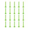 20pcs Universal Fit Plastic Perch Holders Standing Design Bird Cage Accessories  For Parrots