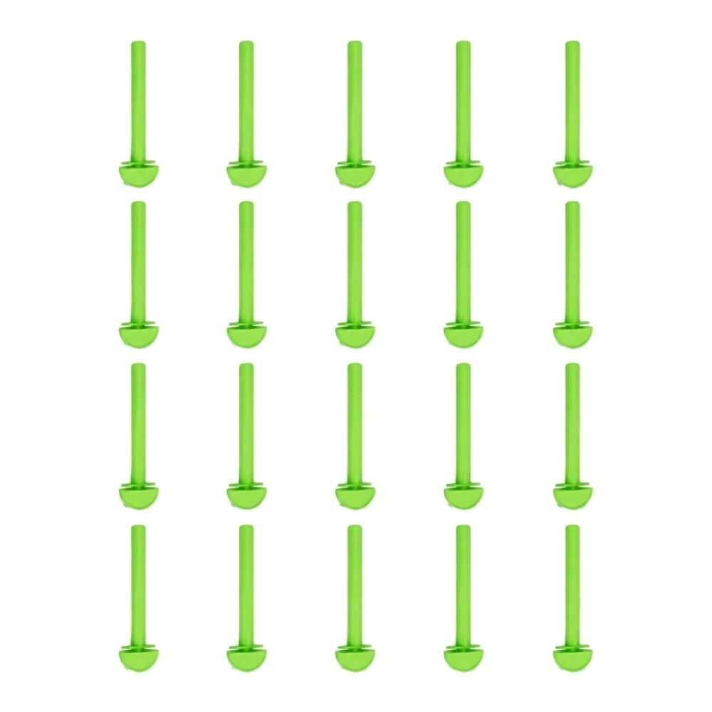 20pcs Universal Fit Plastic Perch Holders Standing Design Bird Cage Accessories For Parrots