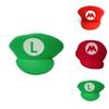 Unisex Super Mario Luigi Bros Cosplay Hat For Adults And Kids Halloween Costume Props