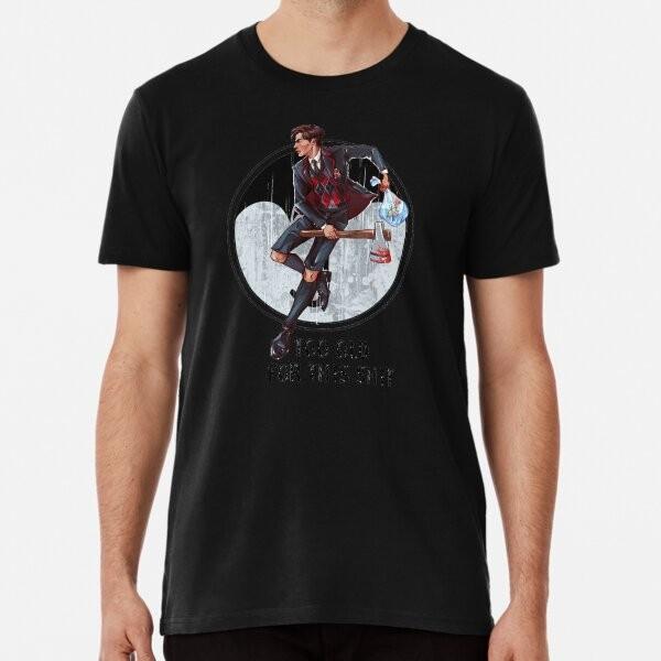 

Dark Fantasy Gentleman Graphic T-Shirt Retro Illustration Tee for Artistic Narrative Enthusiasts and Niche Design Seekers 4XL