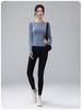 Women's Quick-Dry Slim Fit Long Sleeve Fitness Top for Autumn/Winter