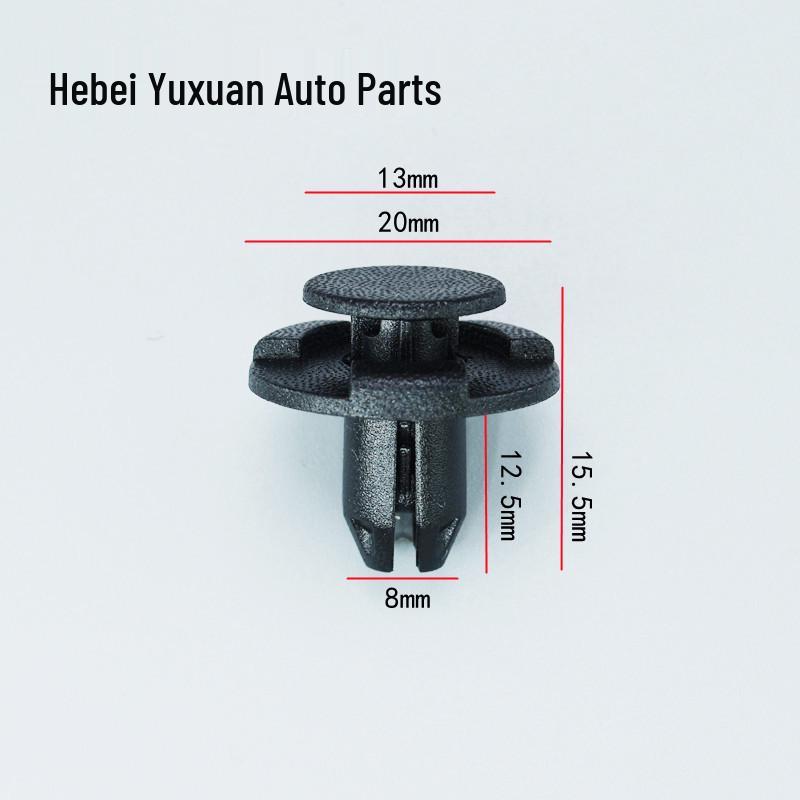 Nissan Teana Sylphy Tiida Bumper & Fender Liner Clips - High-Quality Plastic Rivets for Engine Bay Shield