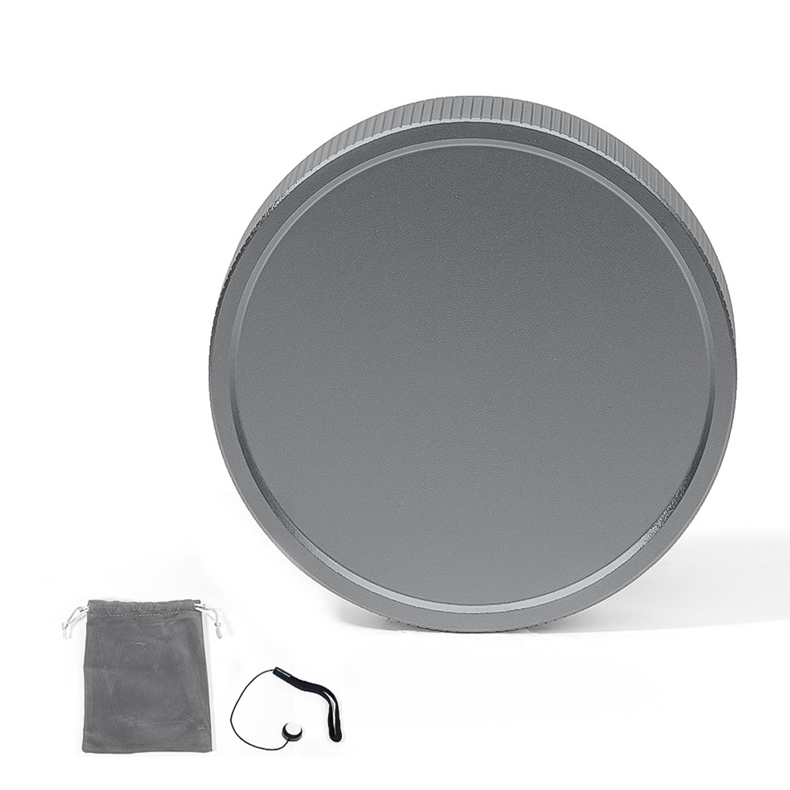 

82mm Aluminum Lens Caps with Flocking Internal for Mini 99 Camera Front Lens Caps Protect Lens from Water & Dust серый
