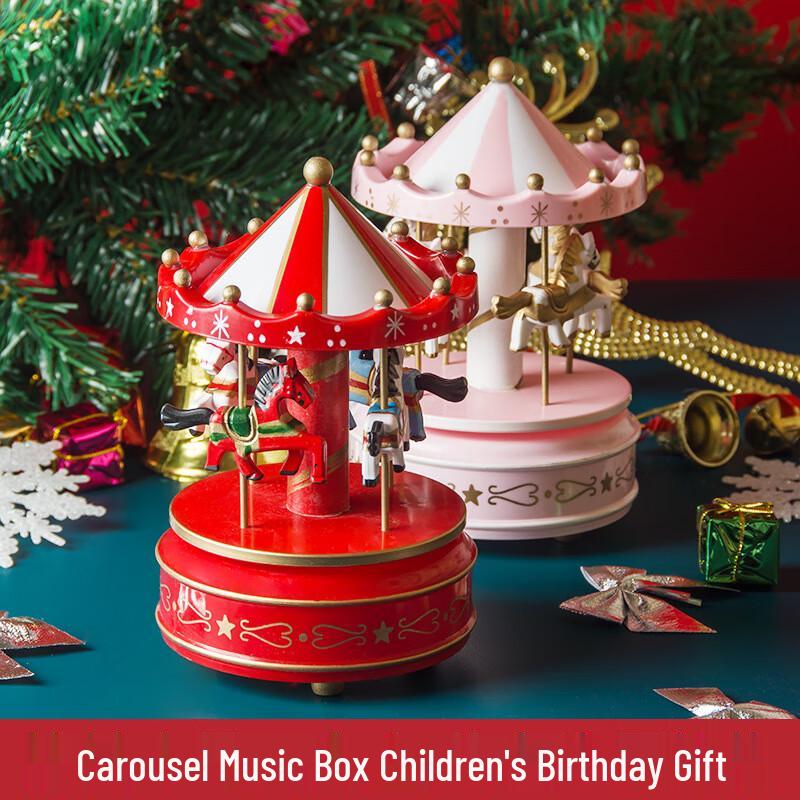 

Деревянная музыкальная шкатулка-карусель