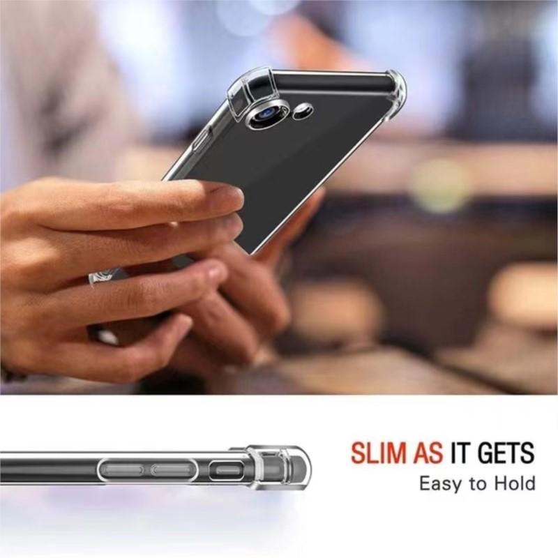 Drop Protection Air Bag Soft Case for Iphone 7 8 Plus X XR XS MAX 11 12 13 14 15 Pro Max SE 2020 Fundas Shockproof Clear Cover