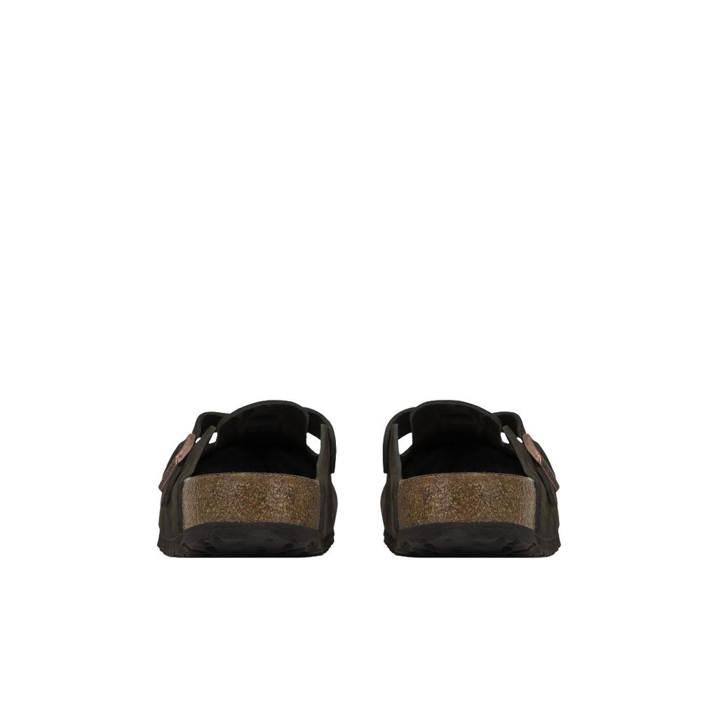 Birkenstock Boston Soft Footbed Suede Mocha Unisex Sneakers Brown 0660461