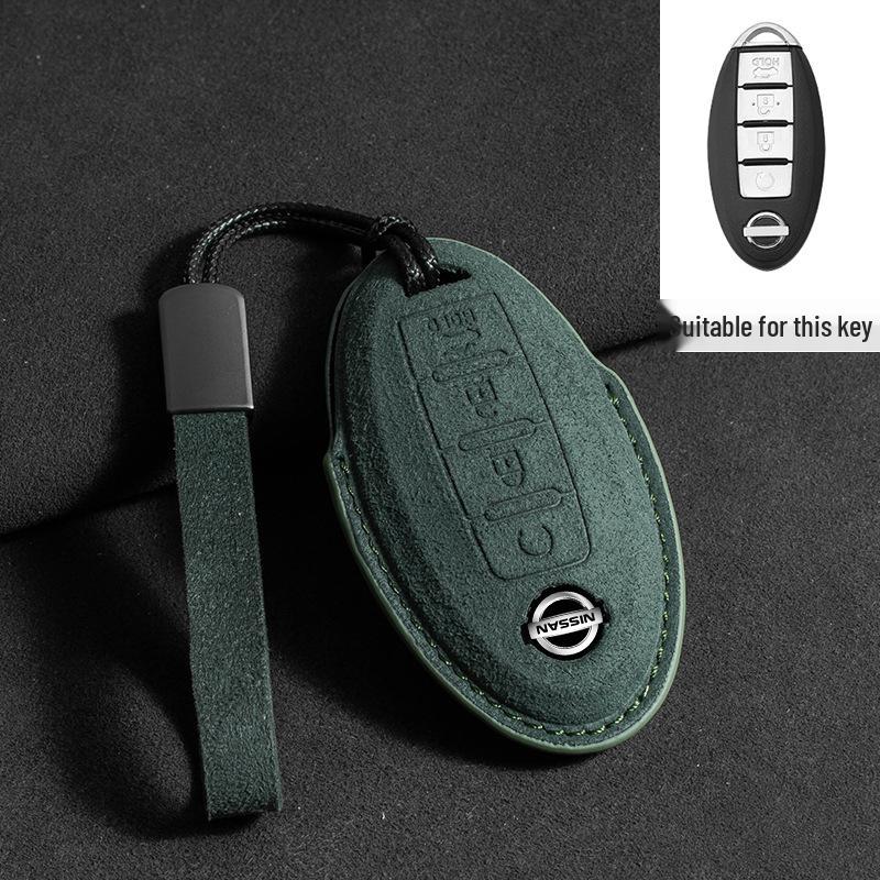 Nissan Car Key Cover for Altima, Sylphy (14th Gen), Qashqai, X-Trail, Tiida, Bluebird, Kicks, Tanlu, Loulan