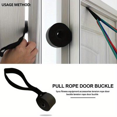 1pc Elastic Resistance Door Anchor Holder Bands Tube Doorway Sport Fitness Equipment for Effective Working-out Accessories