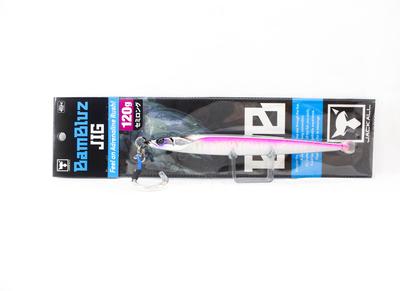 Jackall Metall Jig Bambluz Semi Long 120 Gramm UV Laserpink (2889)